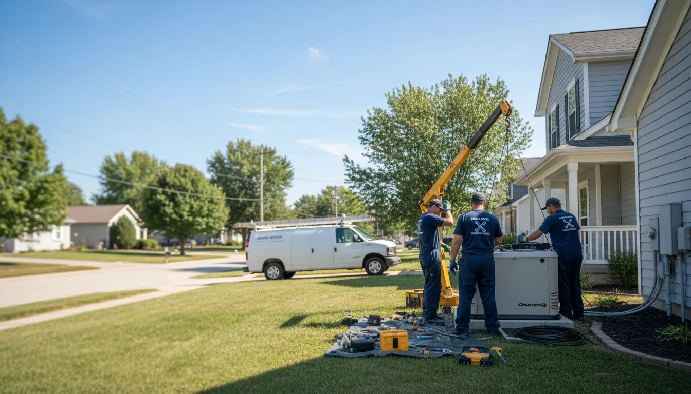 Generator Installation in Urania, LA near me
